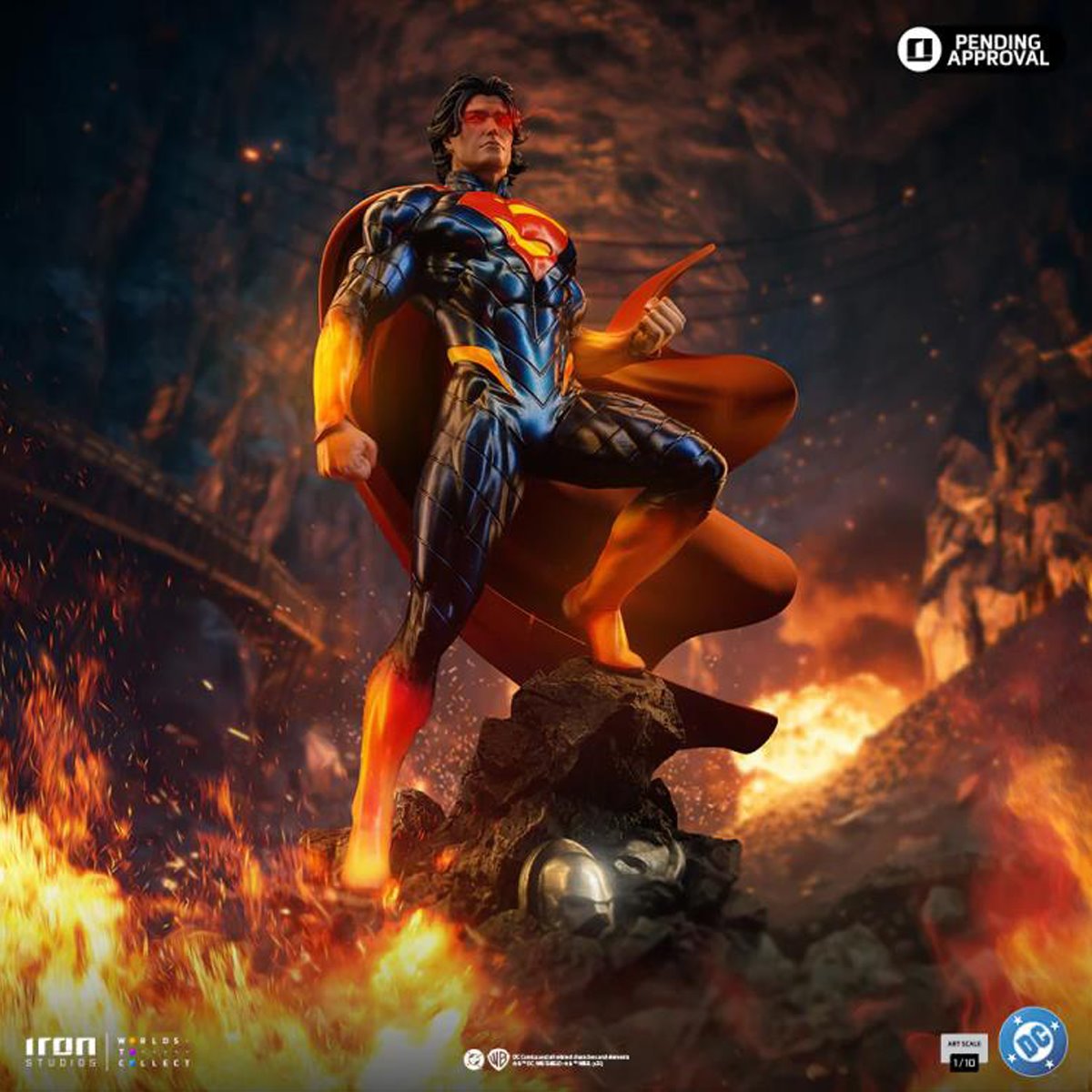 Absolute Superman DC Comics 1:10 Art Scale Limited Edition Statue