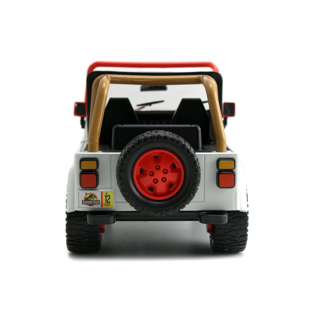 Jurassic World 1992 Jeep Wrangler 1:24 Scale Die-Cast Metal Vehicle