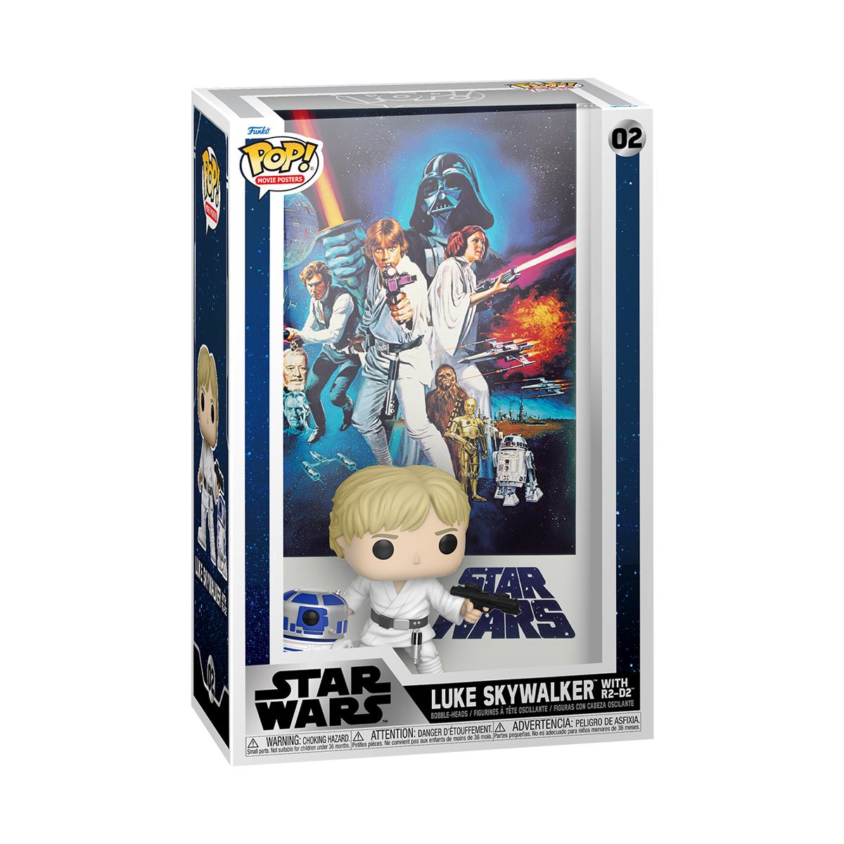 Star Wars: Episode IV - A New Hope Funko Pop! Movie Poster Figure #02 with Case