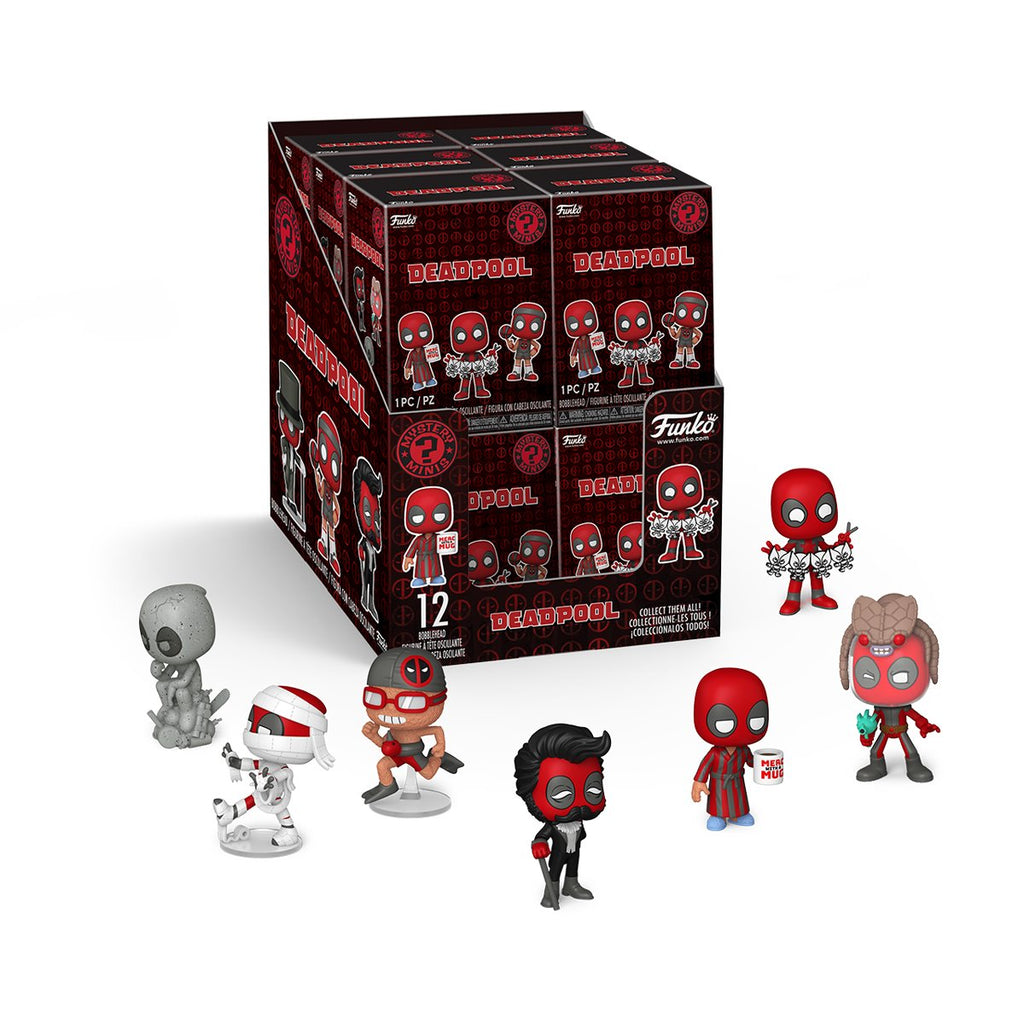 Deadpool Wave 5 Mystery Minis Mini-Figure Display Case of 12