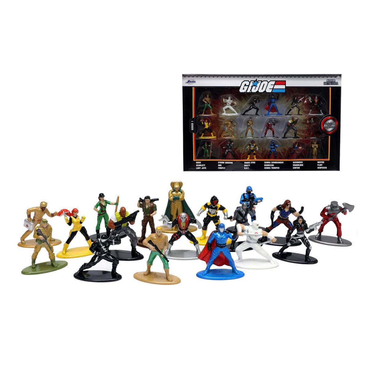 G.I. Joe Nano MetalFigs Mini-Figure 18-Pack