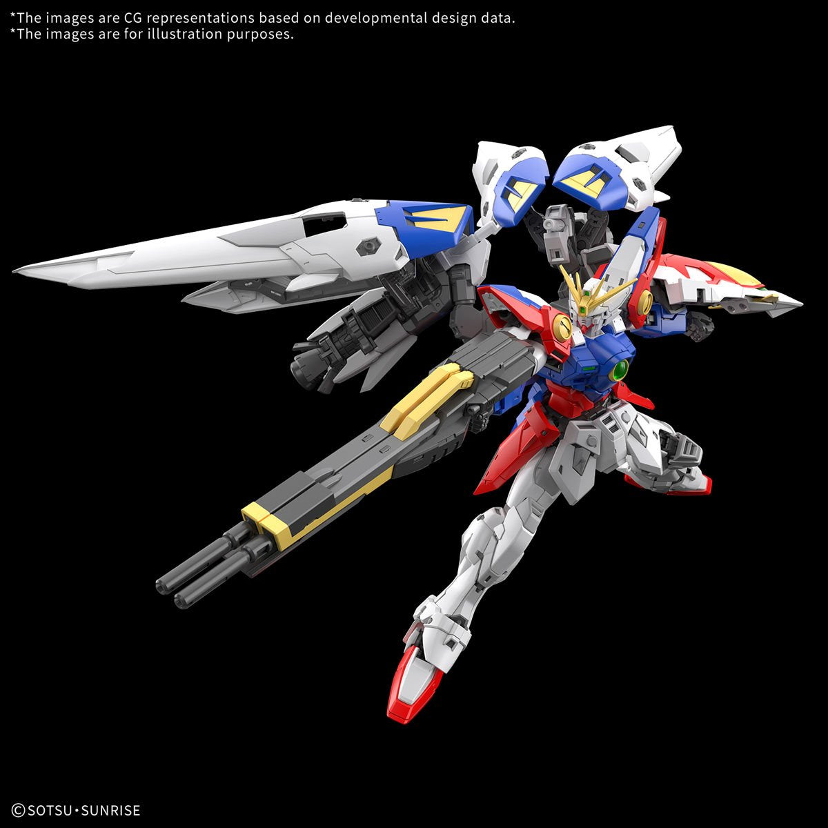 Mobile Suit Gundam Wing Gundam Wing Zero Real Grade 1:144 Scale Model Kit