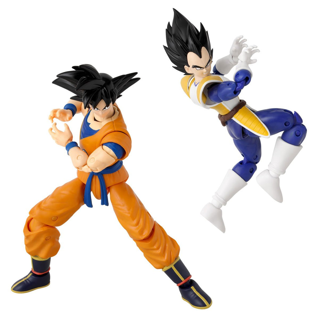 Dragon Ball Dragon Stars Series Battle Pack Vegeta vs Goku Action Figure 2-Pack