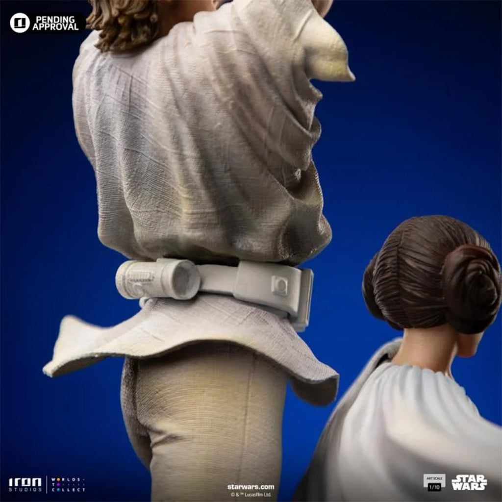 Star Wars: A New Hope Luke and Leia Deluxe 1:10 Art Scale Limited Edition Statue