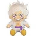 One Piece Monkey D. Luffy Gear 5 Grin Sitting Pose 12-Inch Plush