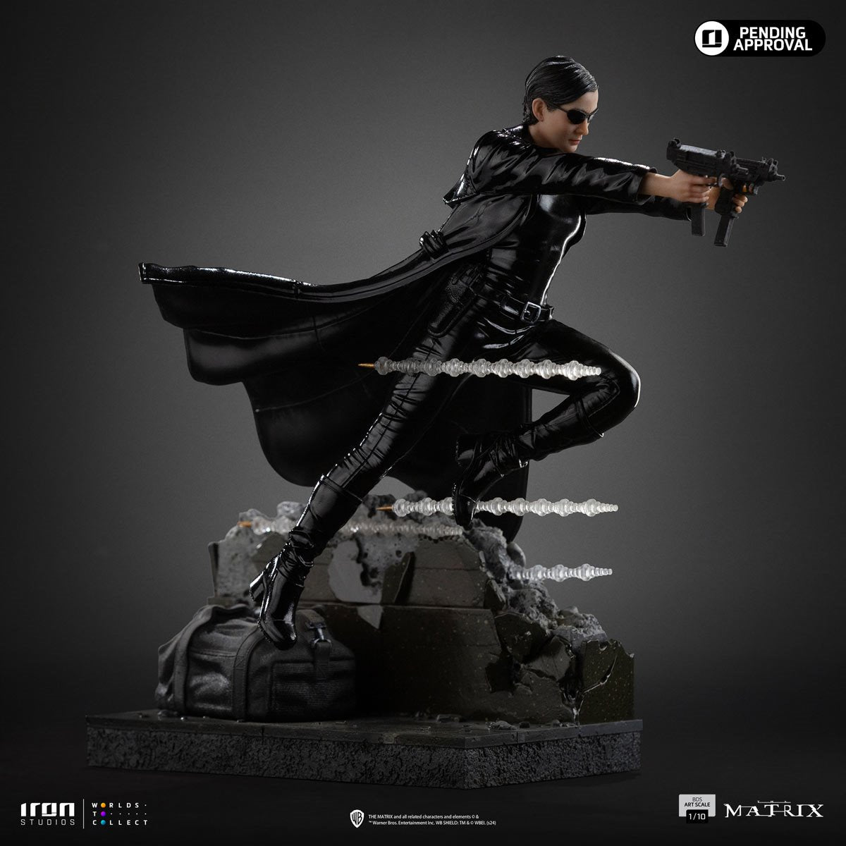 The Matrix Trinity 1:10 Art Scale Limited Edition Statue