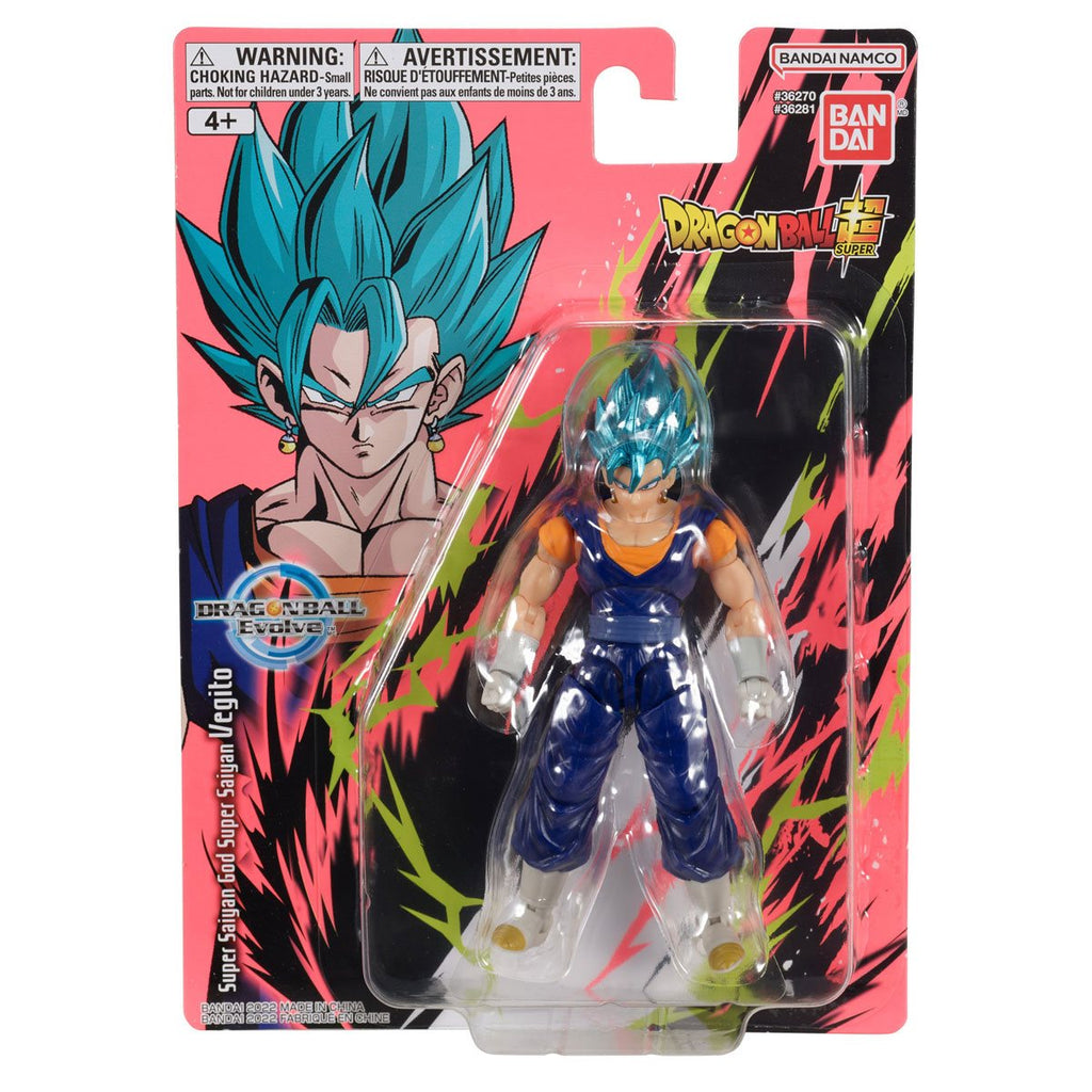 Dragon Ball Super Evolve Super Saiyan God Super Saiyan Vegito 5-Inch Action Figure