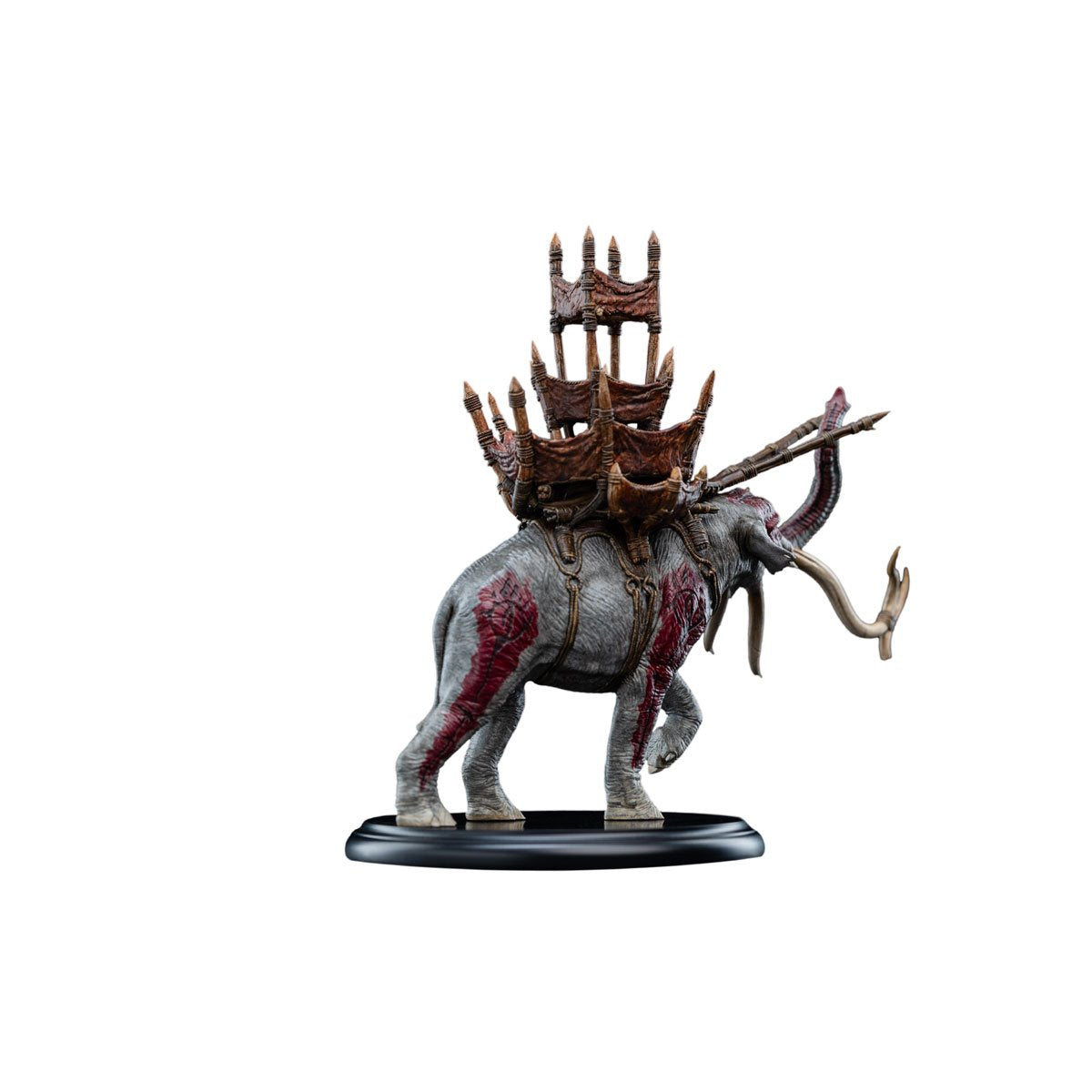 The Lord of the Rings Trilogy Mumak in Battle Miniature Statue