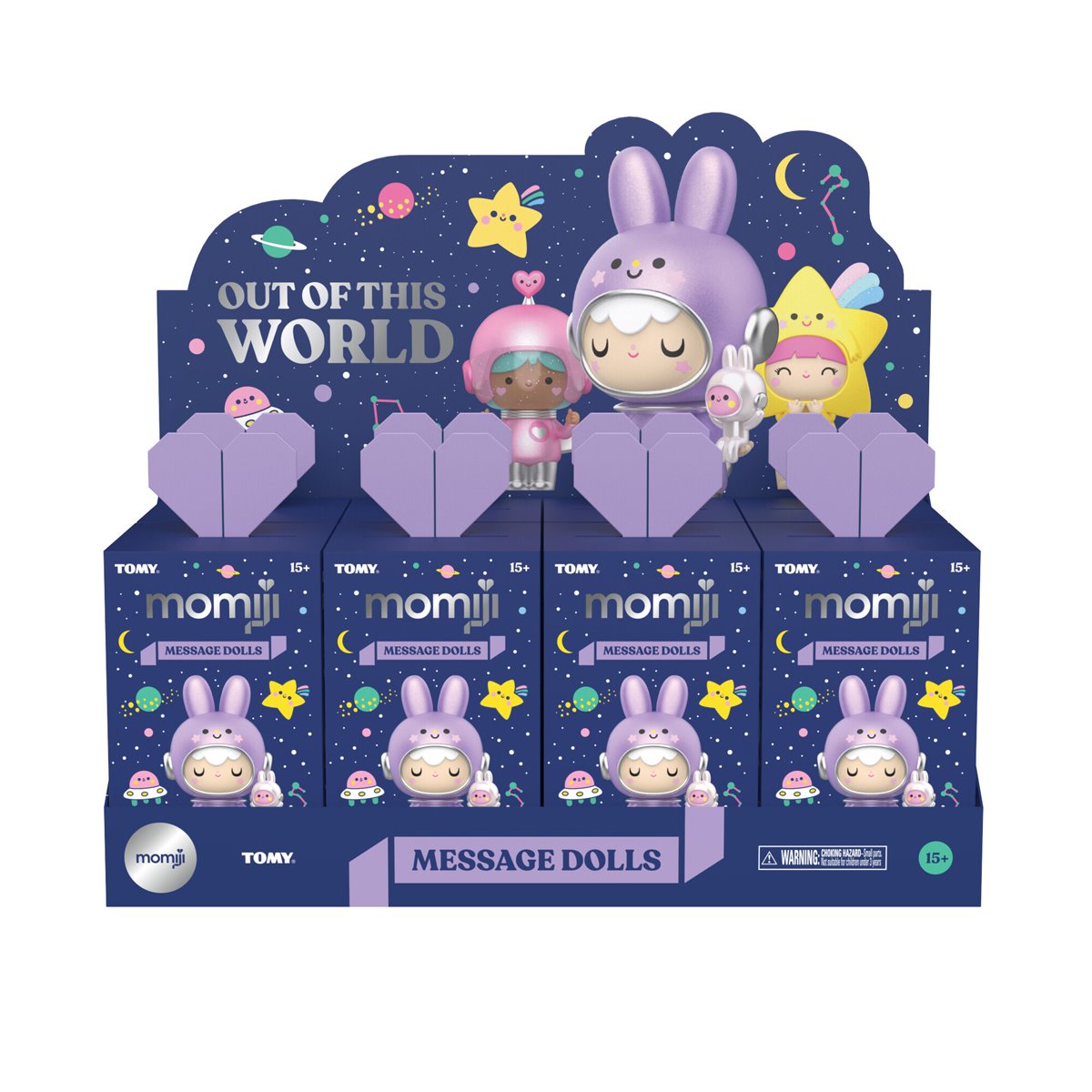 Momiji Out of This World Blind-Box Mini-Figure Display of 8
