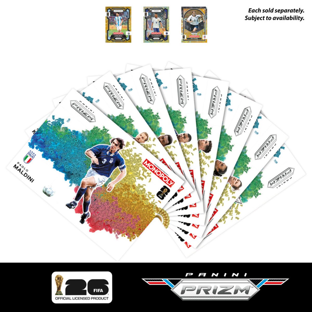 Monopoly Panini Prizm: FIFA World Cup Soccer Board Game
