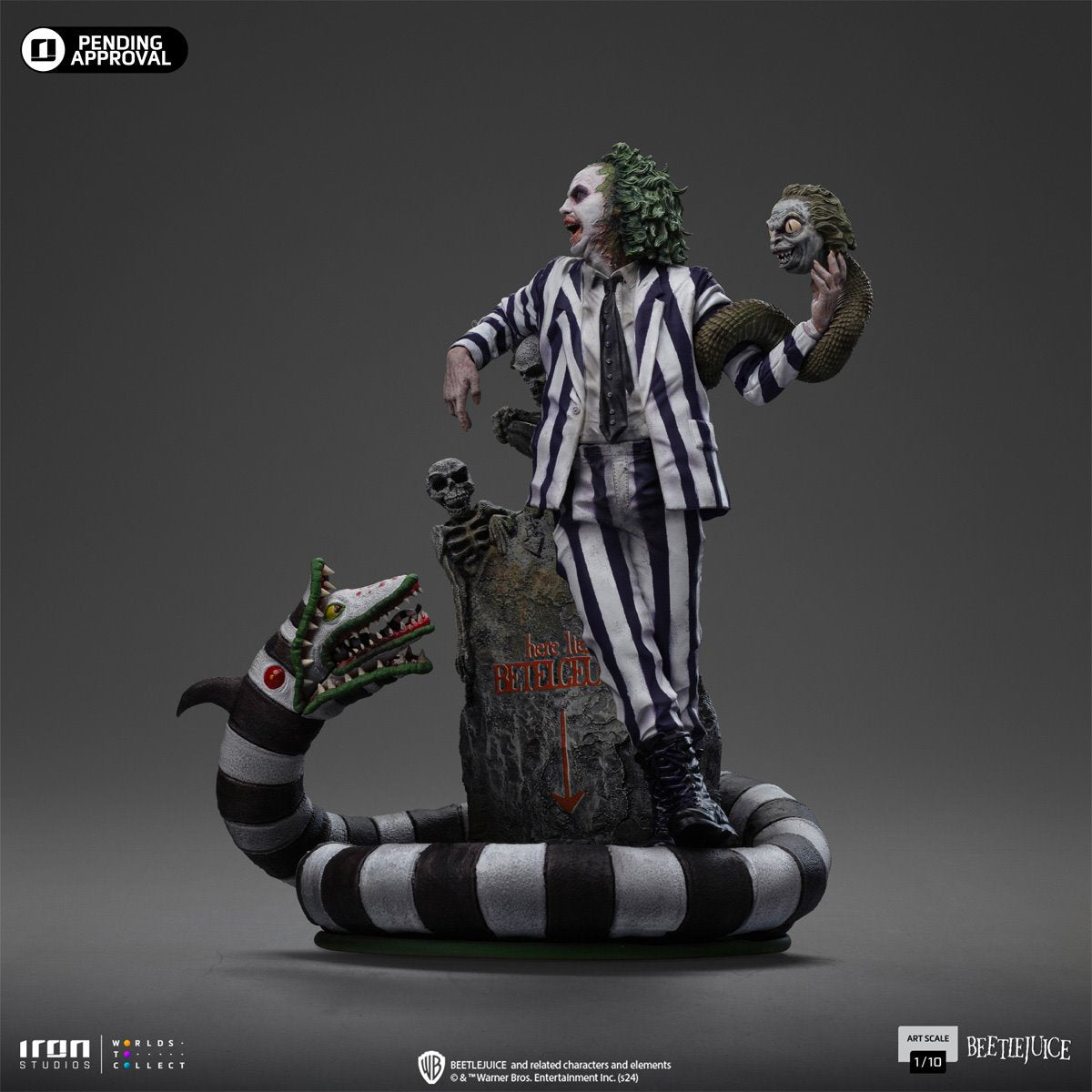 Beetlejuice 1:10 Art Scale Limited Edition Statue