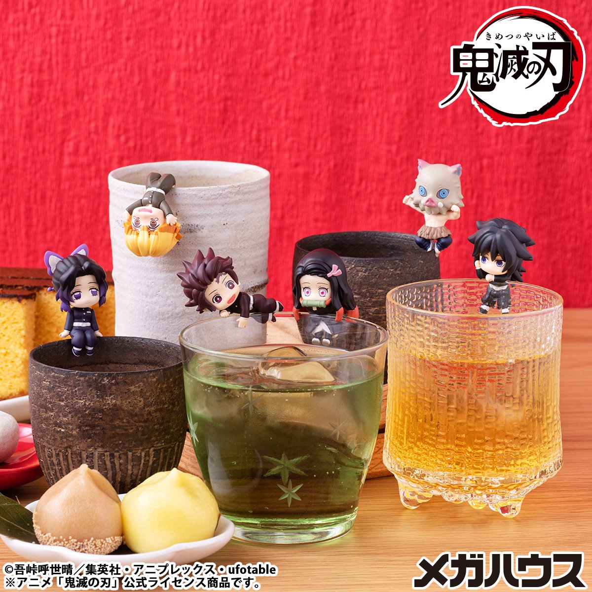 Demon Slayer Ochatomo Mini-Figure Case of 6