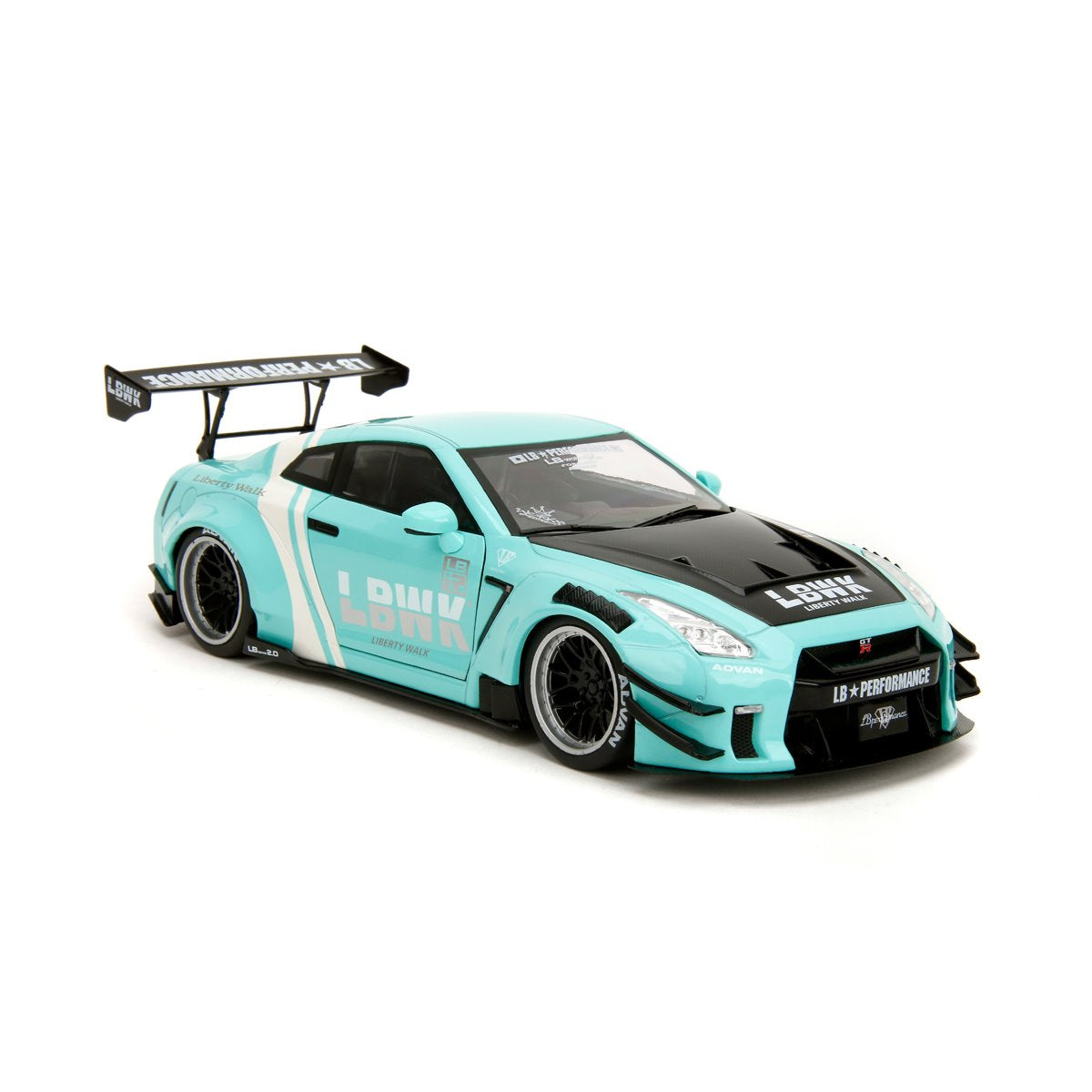 Pink Slips Wave 3 Nissan GT-R R35 LBWK Body Kit Type 2.0 1:18 Scale Die-Cast Metal Vehicle