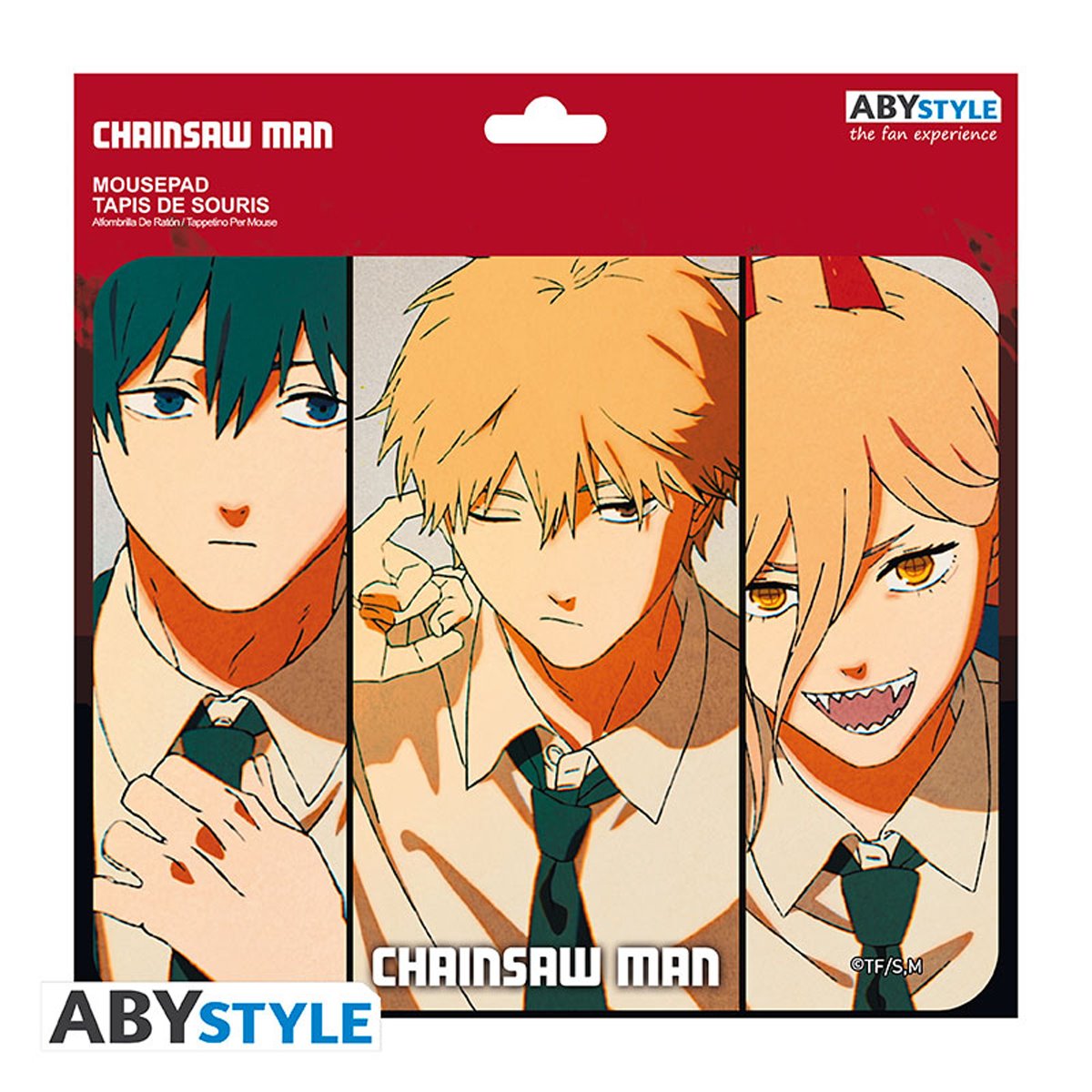 Chainsaw Man Trio Mousepad