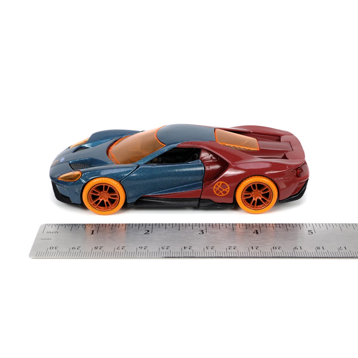 Avengers Doctor Strange Hollywood Rides 2017 Ford GT 1:32 Scale Die-Cast Metal Vehicle with Figure