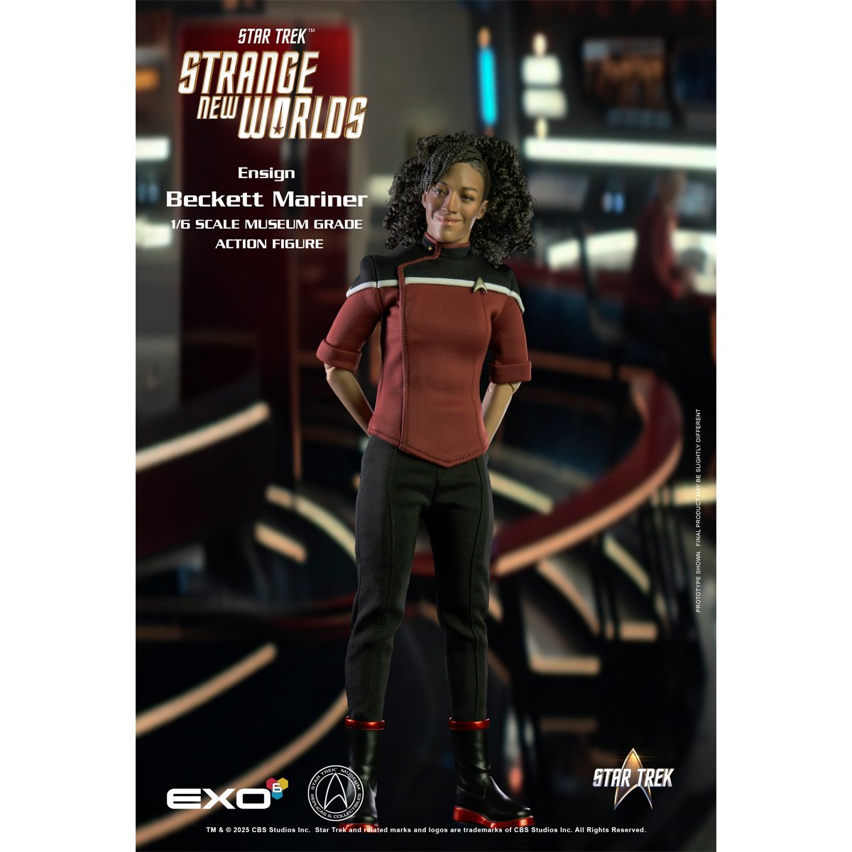 Star Trek: Strange New Worlds Ensign Mariner Beckett 1:6 Scale Action Figure
