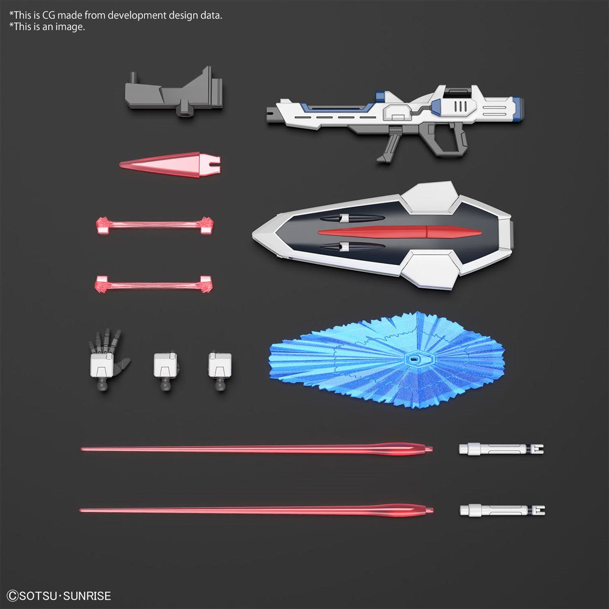 Mobile Suit Gundam Seed Freedom Rising Freedom Gundam High Grade 1:144 Scale Model Kit