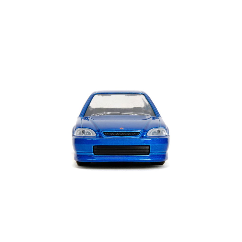 Hollywood Rides Sonic the Hedgehog Classic 1997 Honda Civic Type R 1:32 Scale Die-Cast Metal Vehicle