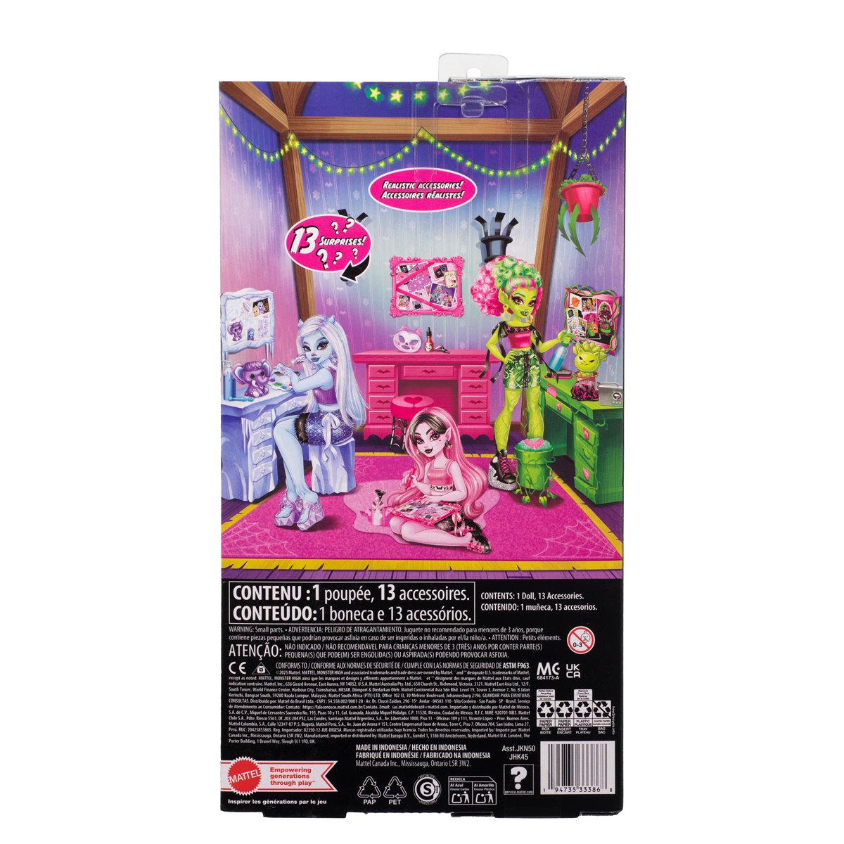 Monster High Self-Scare Secrets Venus McFlytrap Doll