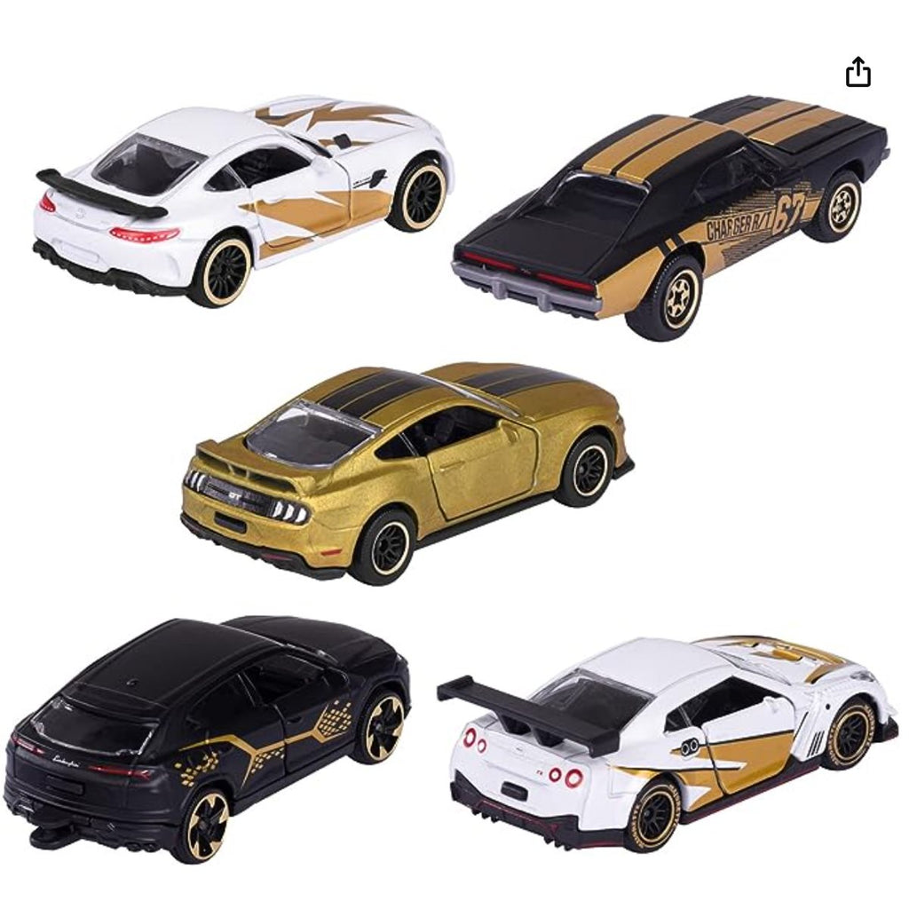 Majorette Limited Edition 9 1:64 Scale Die-Cast Metal Vehicle 5-Pack