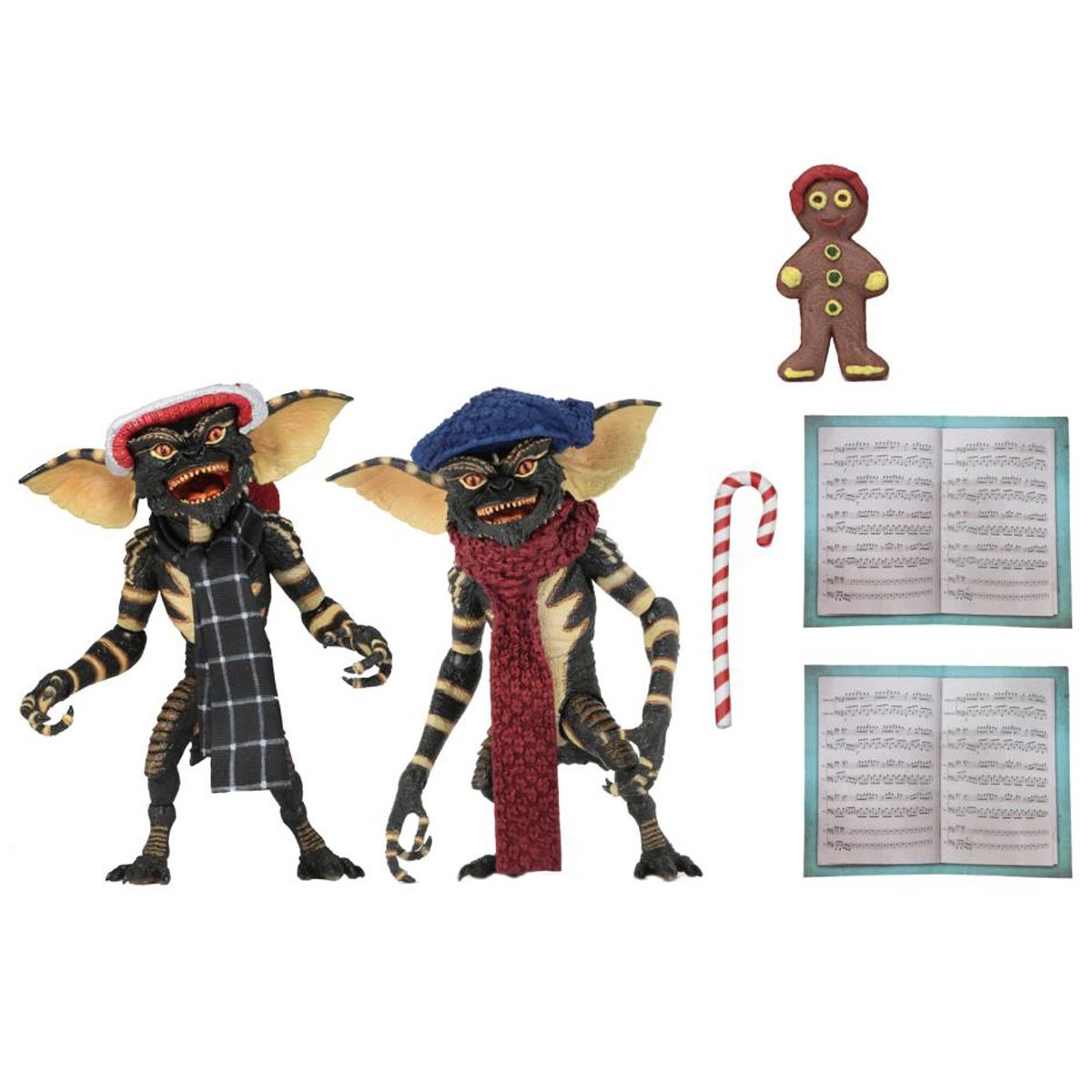 Gremlins Winter Scene #1 7-Inch Scale Action Figure Set of 2