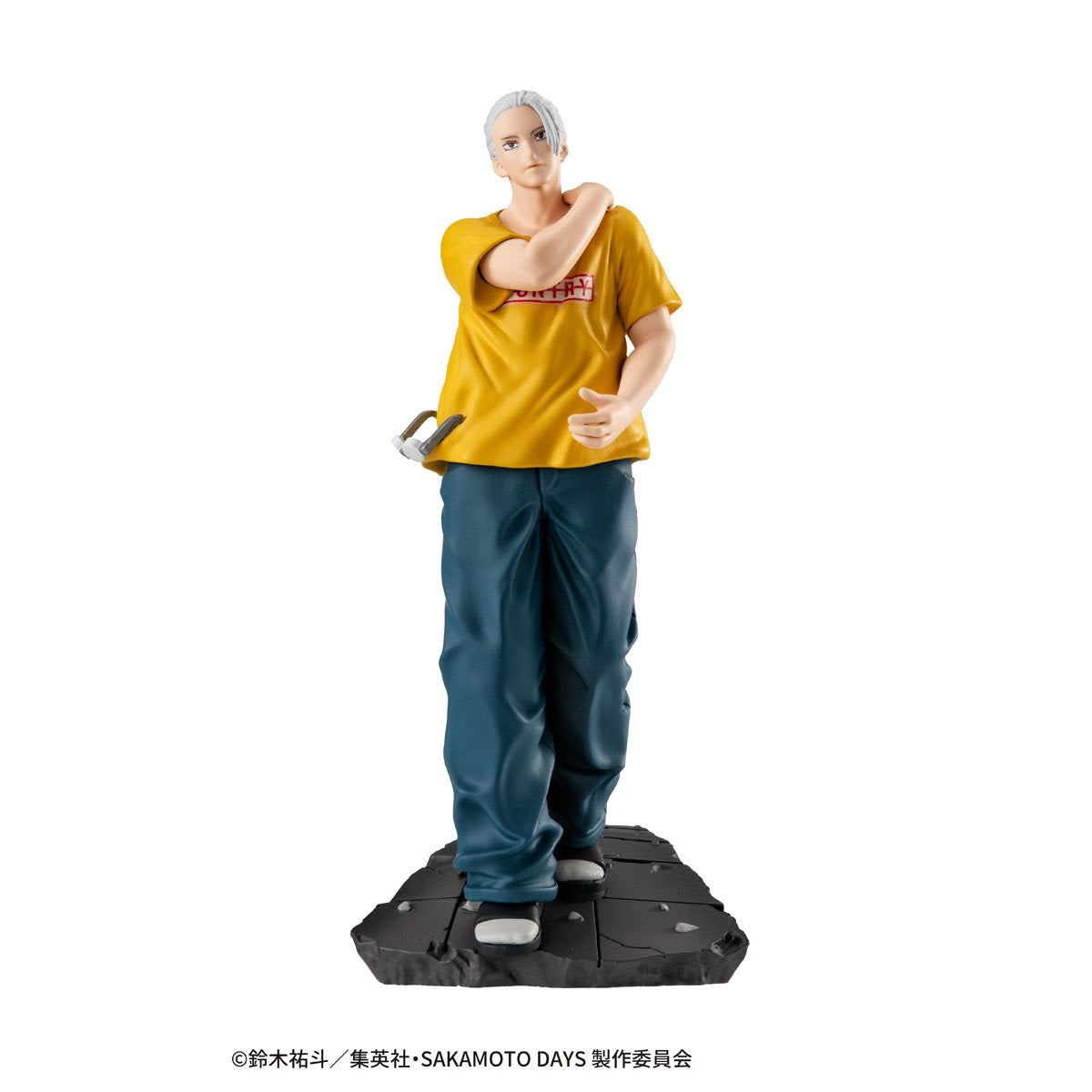 Sakamoto Days Cut Out Scenes Petritama EX Statue Set of 4
