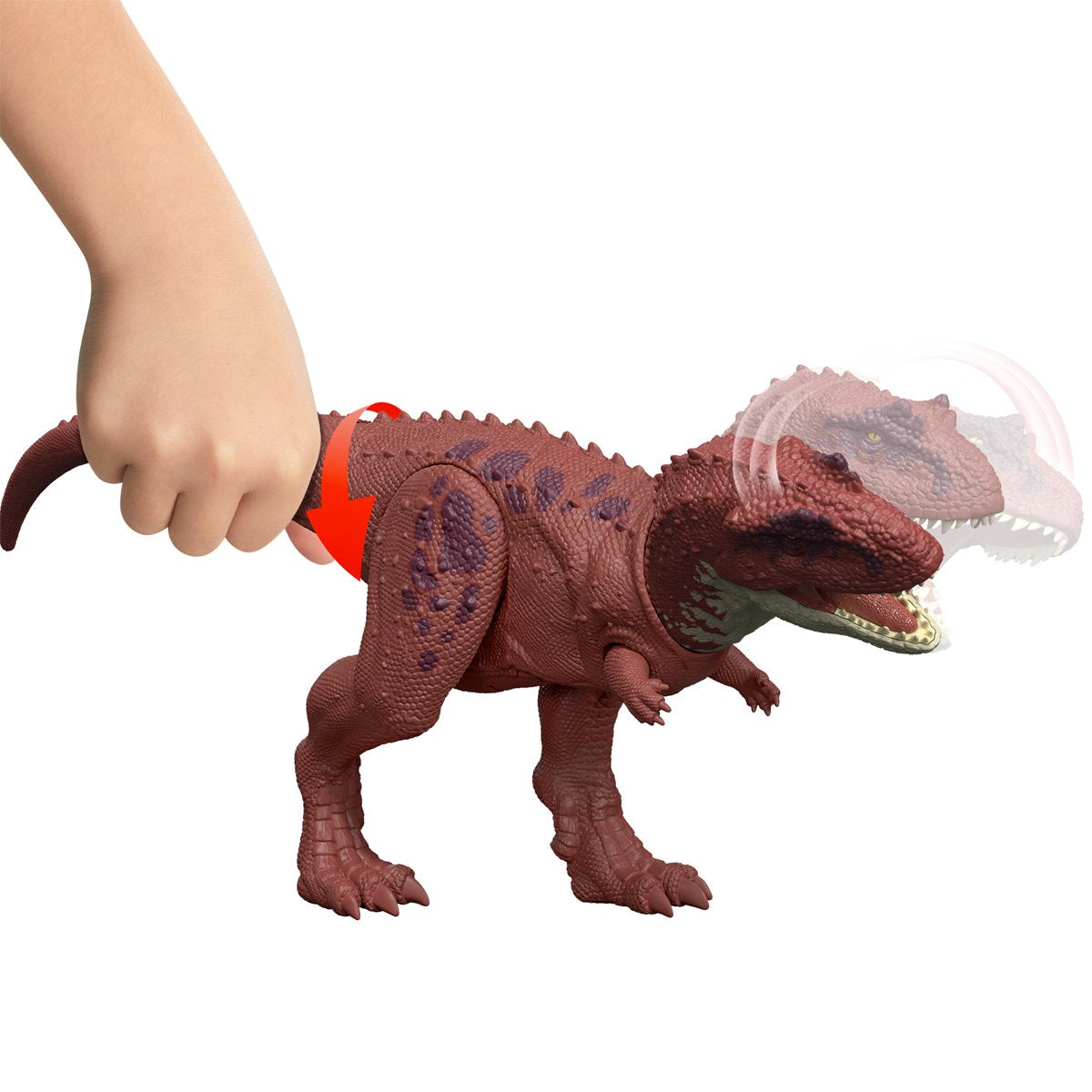 Jurassic World Wild Roar Aucasaurus Action Figure