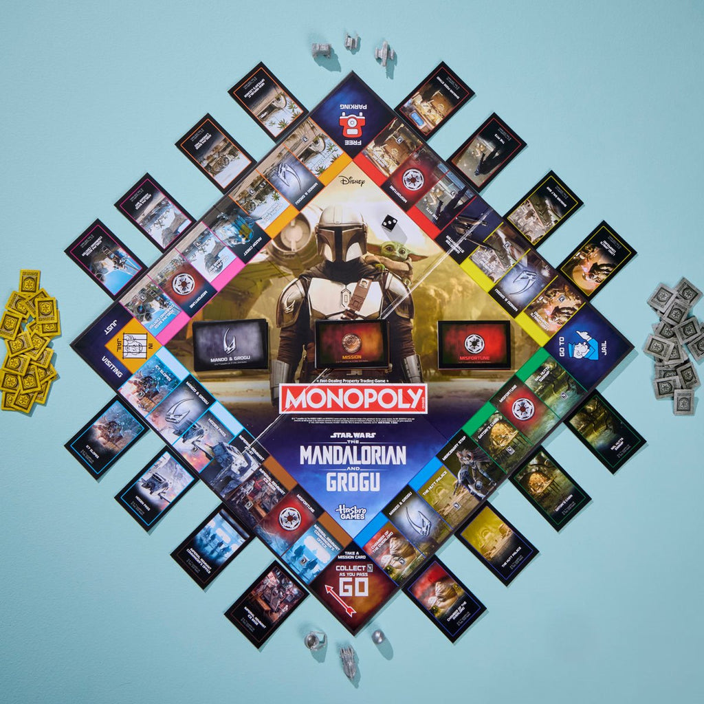 Star Wars The Mandalorian and Grogu Edition Monopoly:Board Game