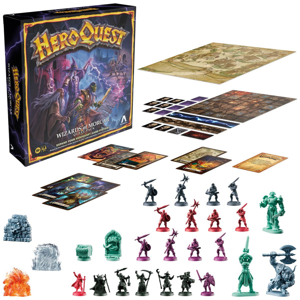 HeroQuest Wizards of Morcar Quest Pack (Requires HeroQuest Game)
