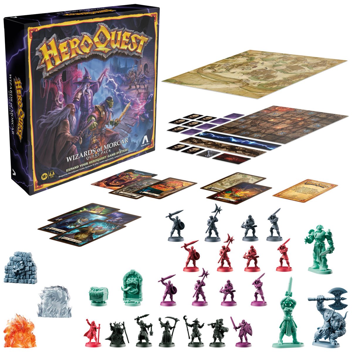 HeroQuest Wizards of Morcar Quest Pack (Requires HeroQuest Game)
