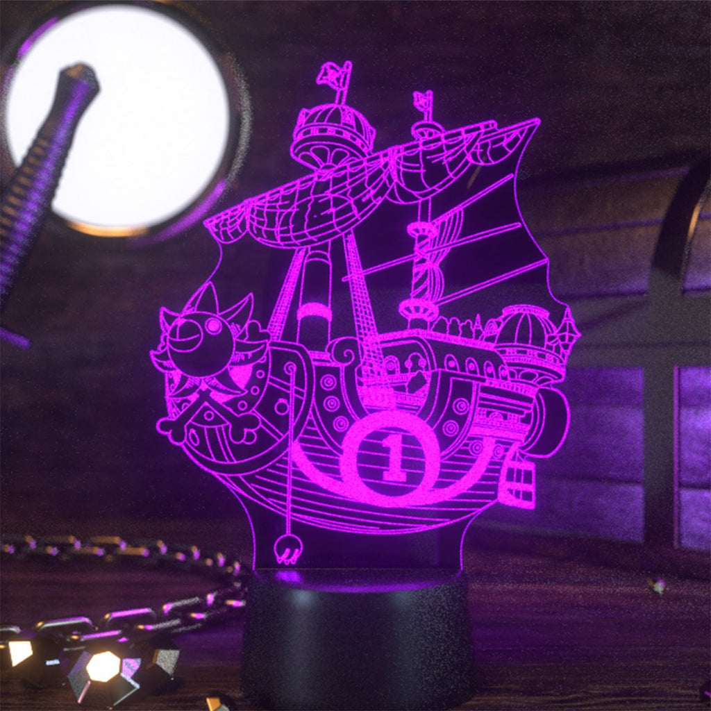One Piece Thousand Sunny Otaku Lamp