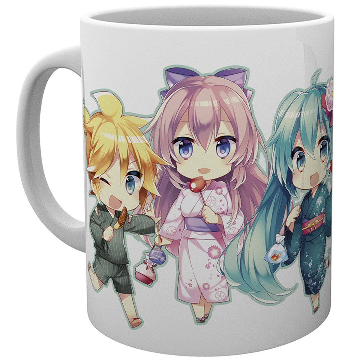 Vocaloid Hatsune Miku Geisha Chibi 10 oz. Mug