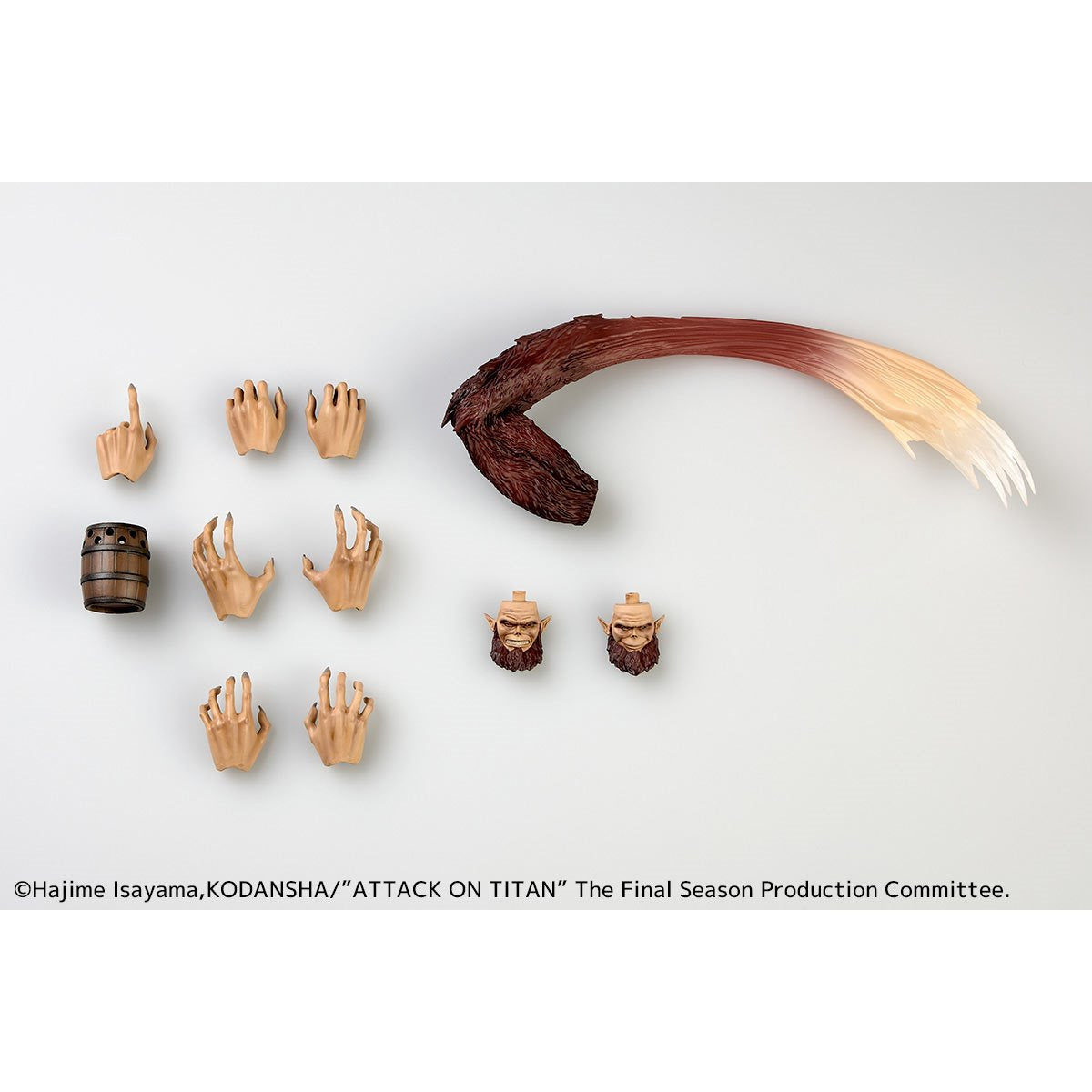 Attack on Titan Beast Titan Revoltech Amazing Yamaguchi Action Figure