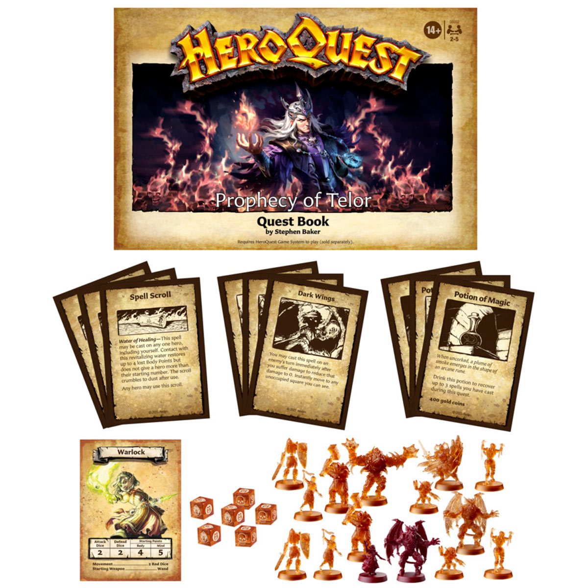 HeroQuest Prophecy of Telor Quest Game Expansion Pack