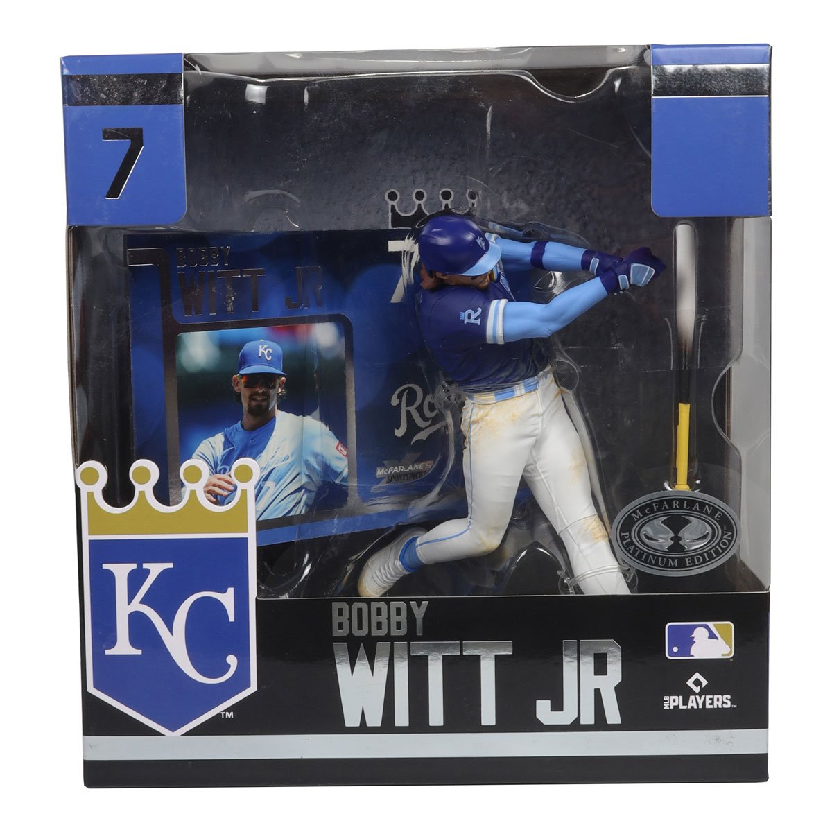 MLB SportsPicks Kansas City Royals Bobby Witt Jr. 7-Inch Posed Figure