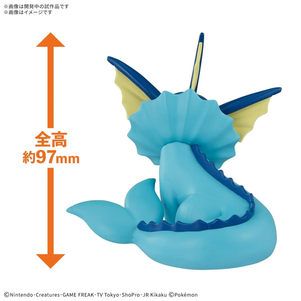 Pokemon Quick!! 27 Vaporeon Model Kit