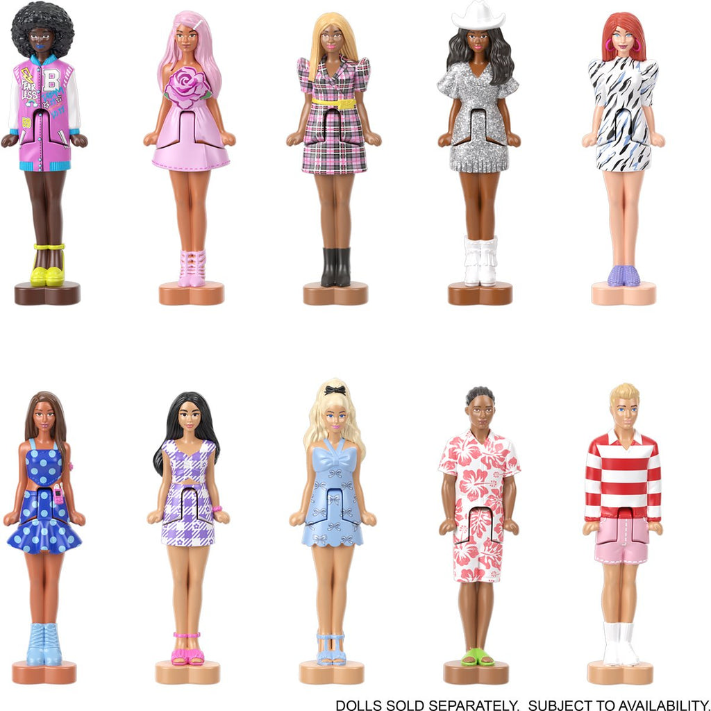 Mini BarbieLand Fashionista Reveal Series 3 Compact Playset Case of 16