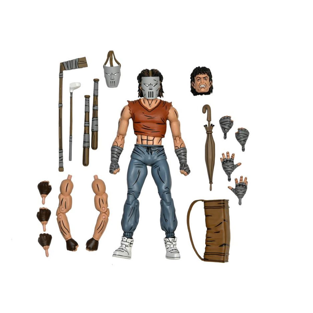 Teenage Mutant Ninja Turtles Mirage Comics Casey Jones Red Shirt Version 7-Inch Action Figure