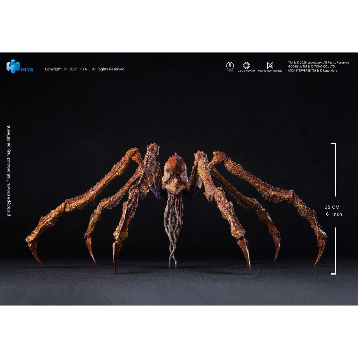 Godzilla x Kong: The New Empire Scylla Exquisite Series Basic Action Figure
