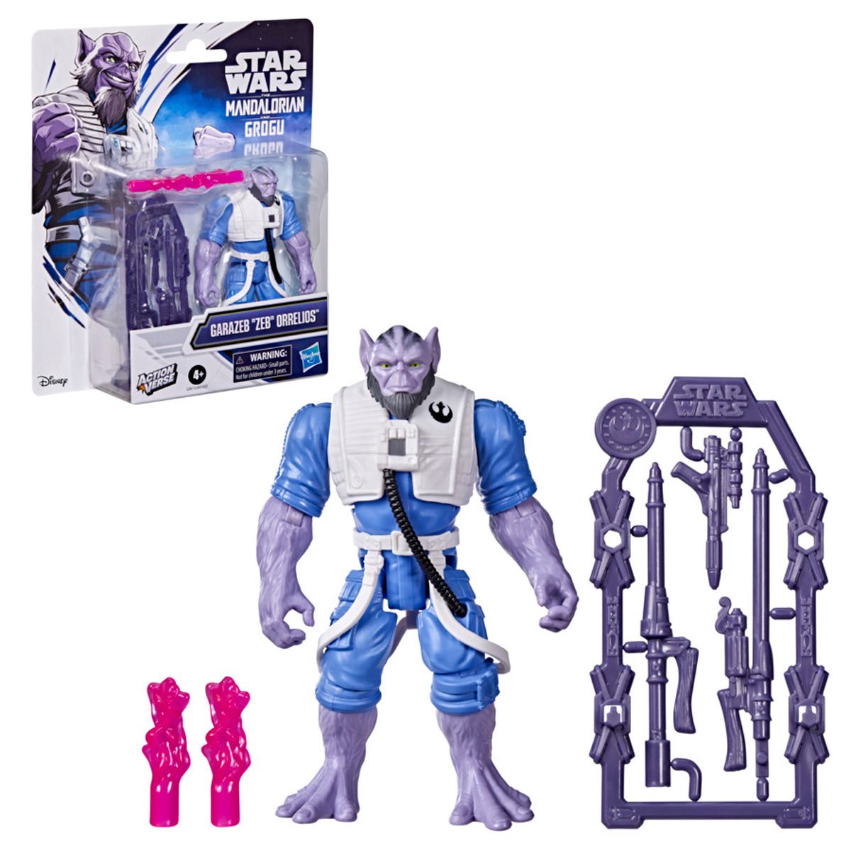 Star Wars ActionVerse Zeb Orrelios 4 1/2-Inch Action Figure