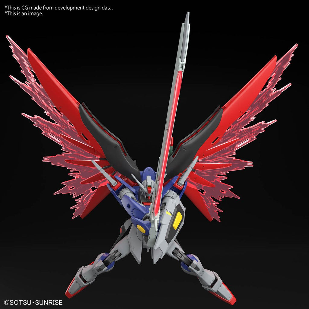 Mobile Suit Gundam Seed Freedom Destiny Gundam Spec II and Zeus Silhouette High Grade 1:144 Scale Model Kit