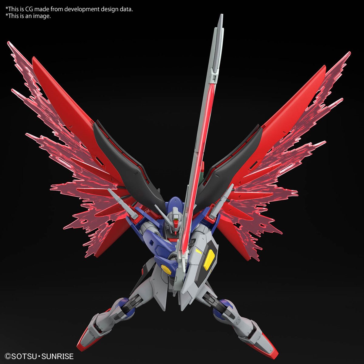 Mobile Suit Gundam Seed Freedom Destiny Gundam Spec II and Zeus Silhouette High Grade 1:144 Scale Model Kit