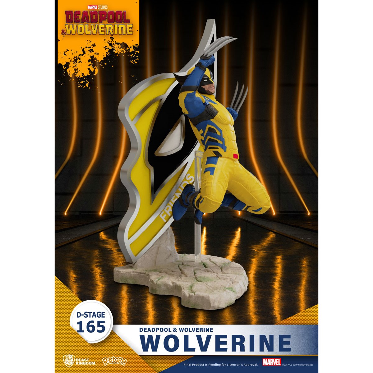 Deadpool and Wolverine DS-165 Wolverine D-Stage Statue