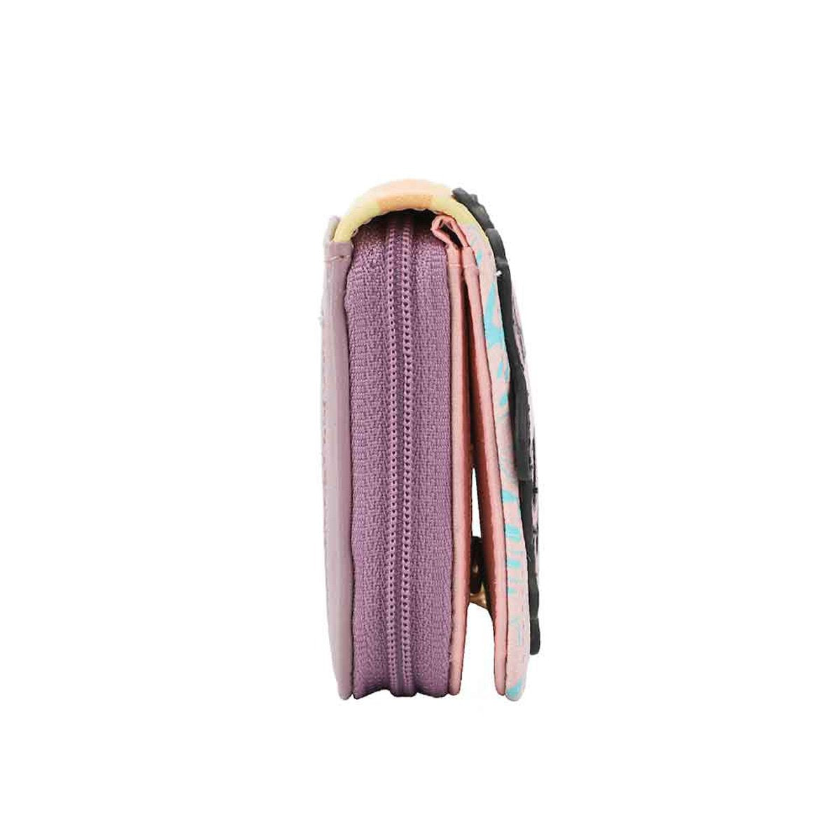 Lilo & Stitch Stitch and Angel Mini Zip Around Wallet
