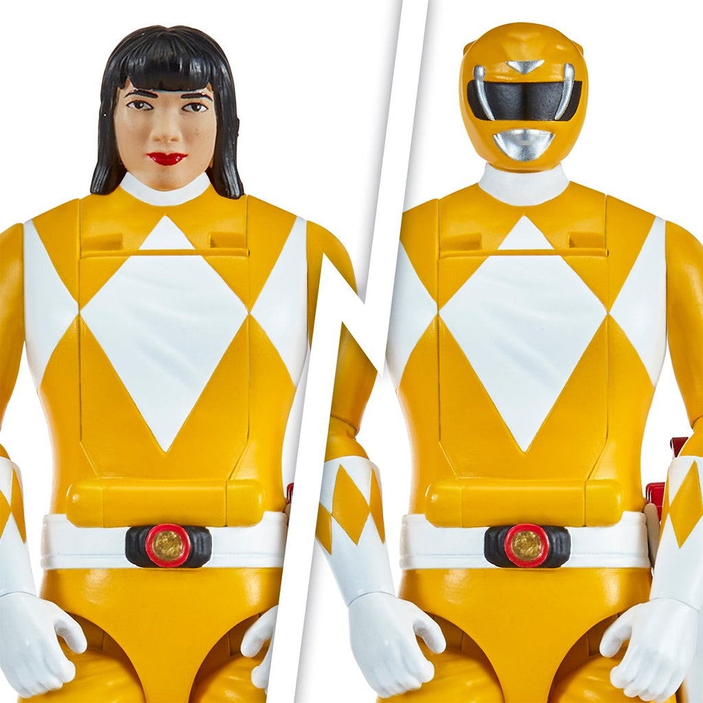 Mighty Morphin Power Rangers: Re-Ignition Auto Morphin Yellow Ranger Action Figure