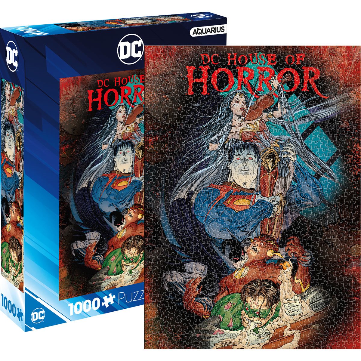 DC Comics House of Horror 1,000-Piece Puzzle