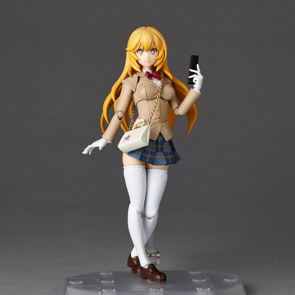 A Certain Scientific Railgun Shokuhou Misaki Winter Version Revoltech Amazing Yamaguchi Action Figure
