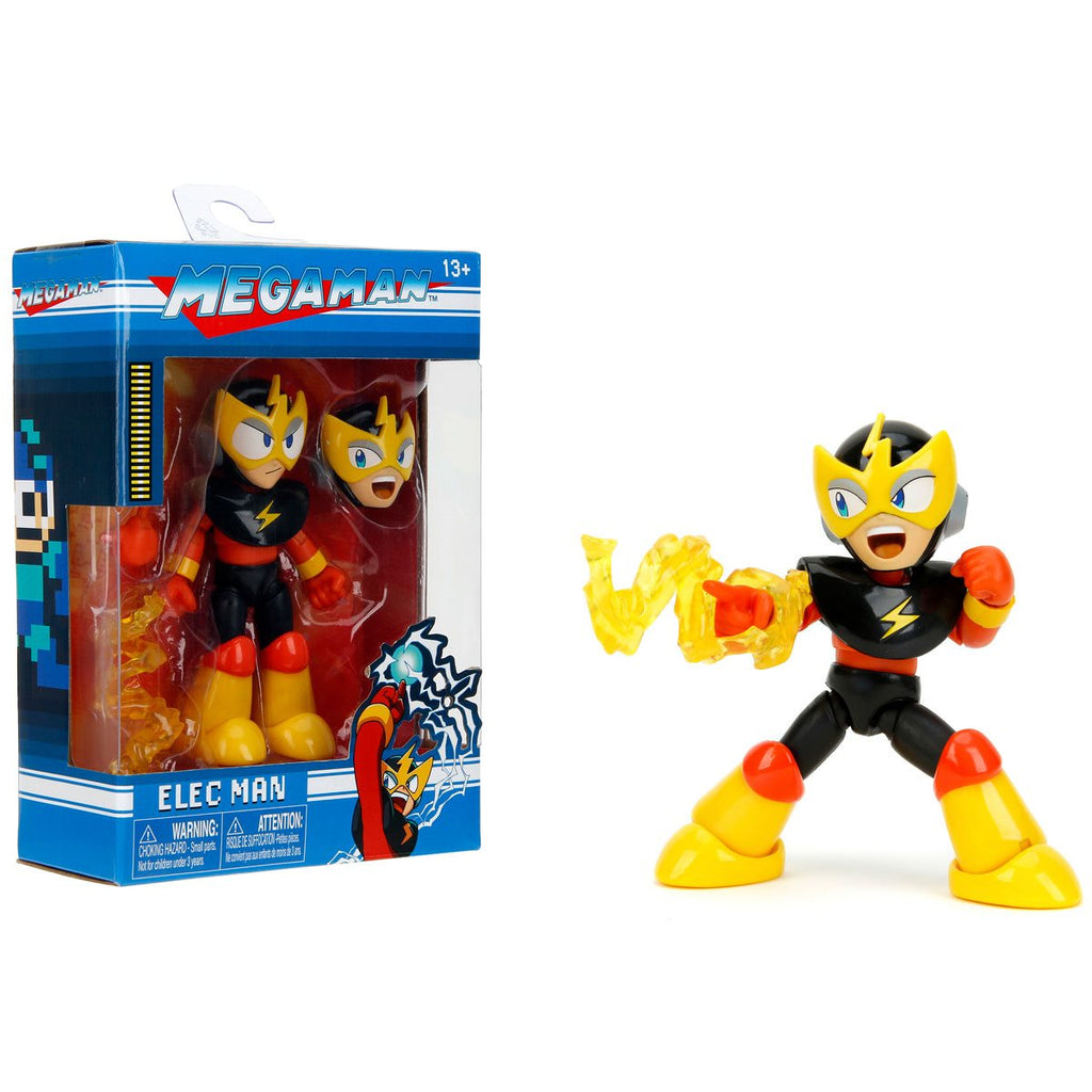 Mega Man 1:12 Scale Wave 2 Elec Man Action Figure