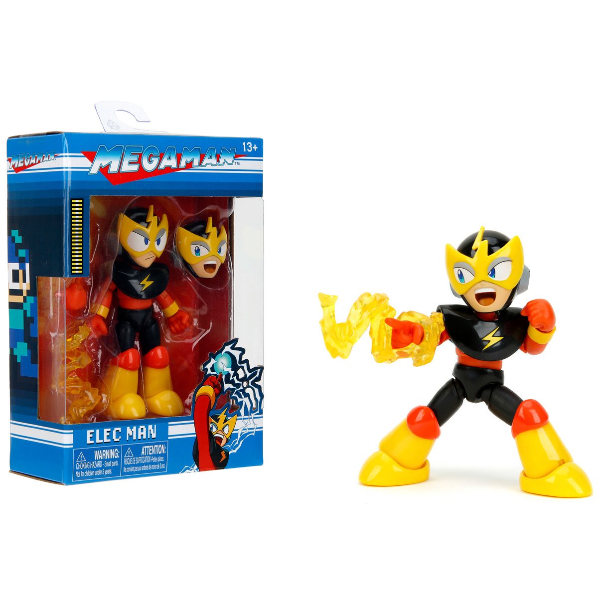 Mega Man 1:12 Scale Wave 2 Elec Man Action Figure