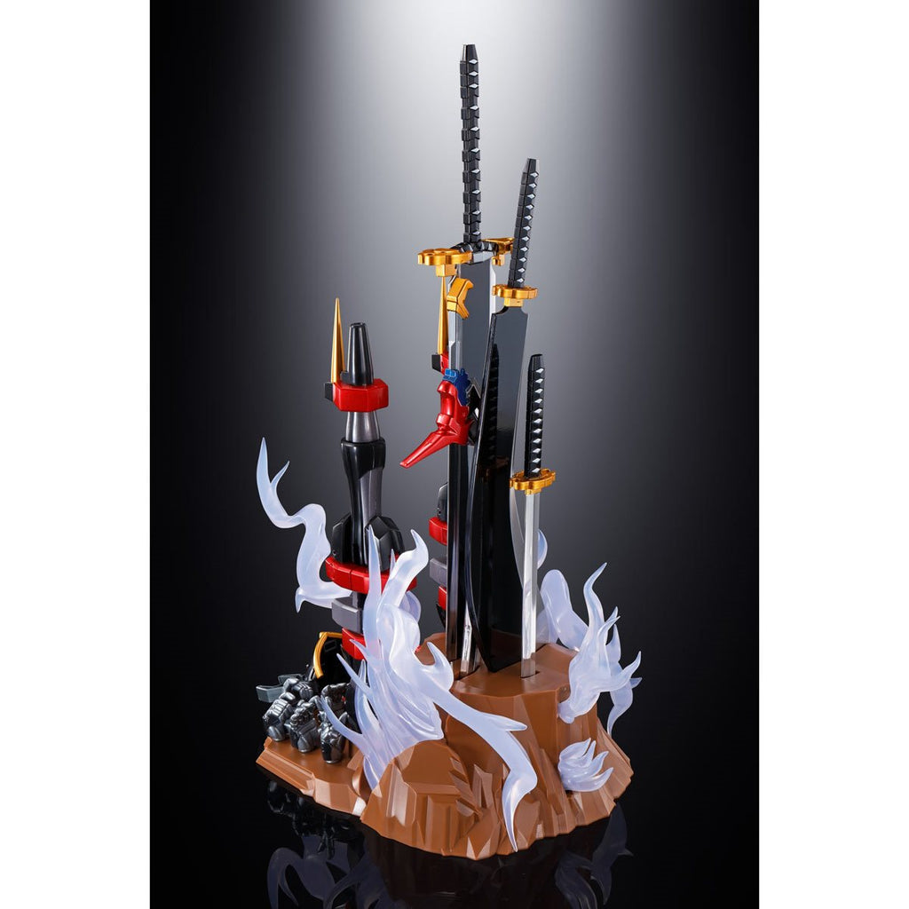 Super Robot Wars Original Generation GX-46R Dygenguar and Aussenseiter Soul of Chogokin Action Figure Set